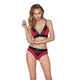 Эластичный топ с кружевом Passion PS001 TOP XL, red-black - изображение 2