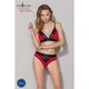 Эластичный топ с кружевом Passion PS001 TOP L, red-black - изображение 3