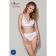 Эластичный топ с кружевом Passion PS001 TOP L, white - изображение 3
