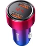 Автомобільний зарядний пристрій Baseus Magic Series Dual 2USB 45W CCMLC20A-09 Red - зображення 4