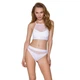 Спортивный топ с прозрачной вставкой Passion PS006 TOP L, white - изображение 2