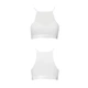 Спортивный топ с прозрачной вставкой Passion PS006 TOP L, white - изображение 4
