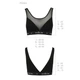 Топ с прозрачной вставкой Passion PS002 TOP XL, black - изображение 6