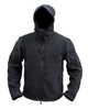 Кофта флісова тактична формена чоловіча для силових структур KOMBAT UK Recon Hoodie Чорний XXL (OPT-24181) - зображення 4