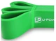 Еспандер-петля (гумка для фітнесу і кроссфіту) U-POWEX UP_1050 Pull up band (23-57kg) Green (A-012847) - зображення 9