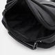 Сумка-портфель мужская кожаная Laras K10710bl Черная (ROZ6501002528) - изображение 5