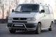 Кенгурятник WT003 Plus-2 (нерж) для Volkswagen T4 Caravelle/Multivan - изображение 2