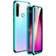 Магнітний чохол із захисним склом для Xiaomi Redmi Note 8T Зелений (085168_8) - зображення 1