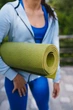 Килимок для йоги та фітнесу Power System PS-4014 PVC Fitness-Yoga Mat Green (173x61x0.6) - изображение 8