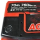 Автомобільний аккумулятор ZAP AGM (L3) 70Ah 760A R+ (570 02) ZAP - зображення 5