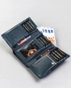 Гаманець жіночий шкіряний Peterson PTN 42108-ONBF S.BLUE синій - изображение 5