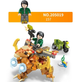 Дитячий набір 4-в-1 конструктор SEMBO Dinosaur World 205017 (654 дет) від 6 років - зображення 7