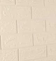 Самоклеющаяся декоративная 3D панель 3D Loft OS-BG345-5 под кирпич цвета слоновой кости 700x770x5 мм (345-5) - изображение 2
