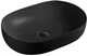 Раковина KOLLER POOL Round RN-0600-WB-MB 600х415 черная матовая - изображение 1