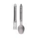 Столовый прибор NexTool Outdoor Spoon Fork NE0124 титан вес 27 г компактный устойчивый к коррозии (NE0124) - изображение 2