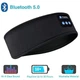 Повязка на голову с Bluetooth наушниками для спорта и сна - изображение 2