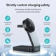 Беспроводная зарядная станция 3 в 1 Hoco CQ3 15W для iPhone 12-15/AirPods/Apple Watch | MagSafe | Fast Charger |Milky White | 774197 - изображение 8