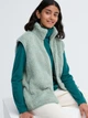 Меховой жилет женский Uniqlo 805276224 XS Зеленый (1159793634) - изображение 1