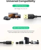 Кабель зарядный UGREEN US132 Mini USB to USB 2.0 1.5M Black (10385) - изображение 3