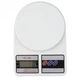 Весы кухонные электронные до 10 кг Electronic Kitchen Scale SF-400 белые (YС1149) - изображение 1