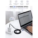 Кабель зарядный Ugreen USB Type-C 60W 3A Gen1 5Gbps Cable для быстрой зарядки 1.5 м Gray (US161) - изображение 2