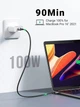 Кабель зарядный Ugreen Type-C 100W Power Delivery PD Charging Cord 3м Black (YM0560) - изображение 3