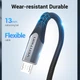 Кабель зарядний Vention USB 2.0 — microUSB металевий корпус 1.5 м Black/Grey (YM0568) - зображення 7