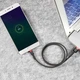 Кабель зарядный Micro USB Baseus USB Cable to microUSB Cafule 2m Black/Red (YM0454) - зображення 5