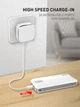 УМБ LDNIO Power Bank 20000 мАг Type-С/Lightning/micro-USB Black/Red - зображення 5