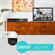 Уличная IP Wi-Fi PTZ-D4 камера Наблюдения Видеонаблюдения Купольная Поворотная IP66 бело-черная - изображение 10