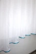Кухонная гардина VR-Textil № 036к арка белый с лазурным 290х170 см (52-0539) - изображение 5