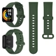 Силіконовий ремінець для Xiaomi Mi Watch Lite "Зелений" (VANAX04003) - зображення 1