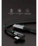 Кабель угловой Ugreen US255 USB Type-C to USB Type-C 60W 0.5 м Черный (50122) - изображение 3