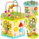 Дитячий інтерактивний дерев'яний куб Kinderplay GS1105 - зображення 2