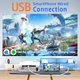 Мультимедійний проектор DR. Q AK-50 Full HD LED 7500 Лм WiFi з динаміками - зображення 3