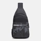 Сумка-слинг мужская Laras C107036bl Черная (ROZ6501002511) - изображение 1