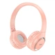 Наушники беспроводные HOCO Charm BT headphones W41 BT5.3 AUX/TF 7ч Розовый - изображение 1