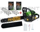 Бензопила ProCraft GS-450 (метал, 1 шина 45см, 1 ланцюг) + 2 шт. Ланцюг ProCraft Industrial супер зуб (0,325 шаг 72 зв., шина 45) - зображення 1