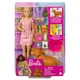 Игровой набор Mattel Барби Маленькое трио Barbie HCK75 - изображение 3