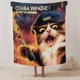 Плед патріотичний 3D Котяча Революція 12369 160х200 см - зображення 2