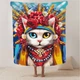 Плед 3D Украинский котик 2773_B 12914 135х160 см - изображение 2