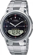 Черные с серебристым стрелками являются наручные часы модели Casio AW-80D-1AVES. - изображение 1