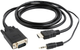 Adapter Cablexpert HDMI to VGA and audio 3 m (A-HDMI-VGA-03-10) - obraz 2