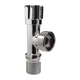 Кран кутовий сантехнічний Remi KV 1/2”х3/4” - зображення 1