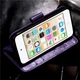 Чохол Clover для IPhone 7 / 8 Книжка шкіра PU фіолетовий Без бренду - зображення 5
