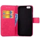 Чехол Clover для Iphone 6 / Iphone 6s Книжка кожа PU с визитницей Малиновый - изображение 8