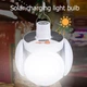 Фонарь для кемпинга аккумуляторный BL-2029 + SOLAR на солнечной батарее, складной фонарь - изображение 14