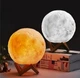 Настольный светильник ночник лампа луна Magic 3D Moon Light от аккумулятора - изображение 2