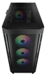 Корпус Cougar Duoface Pro rgb Black, без бп, ATX/Micro ATX/Mini itx, usb 3.0x2, usb 2.0x1, Type-C Gen 2, rgb подсветка, 4x120 argb, закаленное стекло, 240x496x465 мм - изображение 6