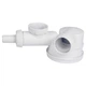 Сифон для кухонной мойки Espace 1½"×Ø40мм WIRQUIN (9542420) - изображение 3